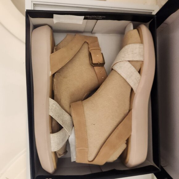 Naturalizer Porcelain Jamila Gladiator Sandals. NIB. Size 9.5 - Picture 8 of 9